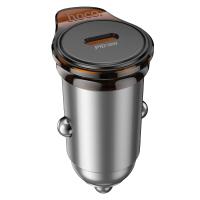 Автомобильное зарядное устройство HOCO NZ16 Rigorous, 1xUSB-C, 30W, серый металлик фото