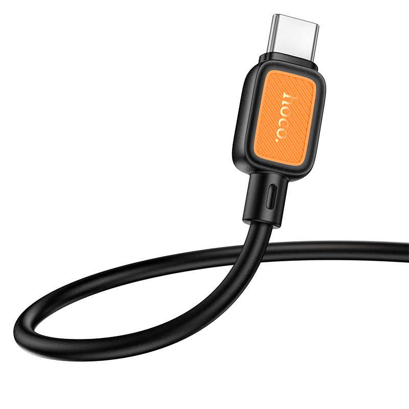 Кабель USB HOCO X108 Benefit USB - Type-C, 3A, 1 м, черный фото