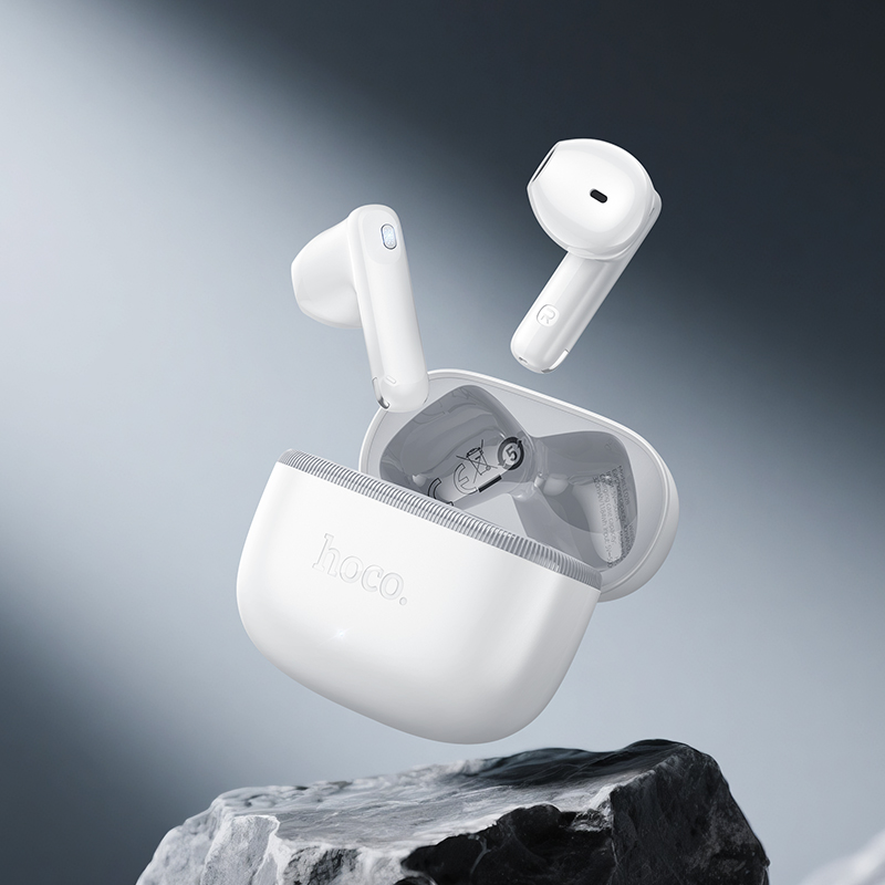 Беспроводные наушники TWS HOCO EQ28 Bird, Bluetooth 5.4, белый фото