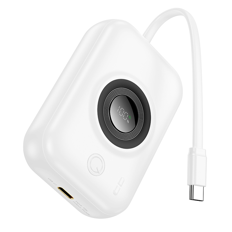 Портативный аккумулятор BOROFONE BJ68 Energy, 20W, 10000 мА⋅ч, белый фото