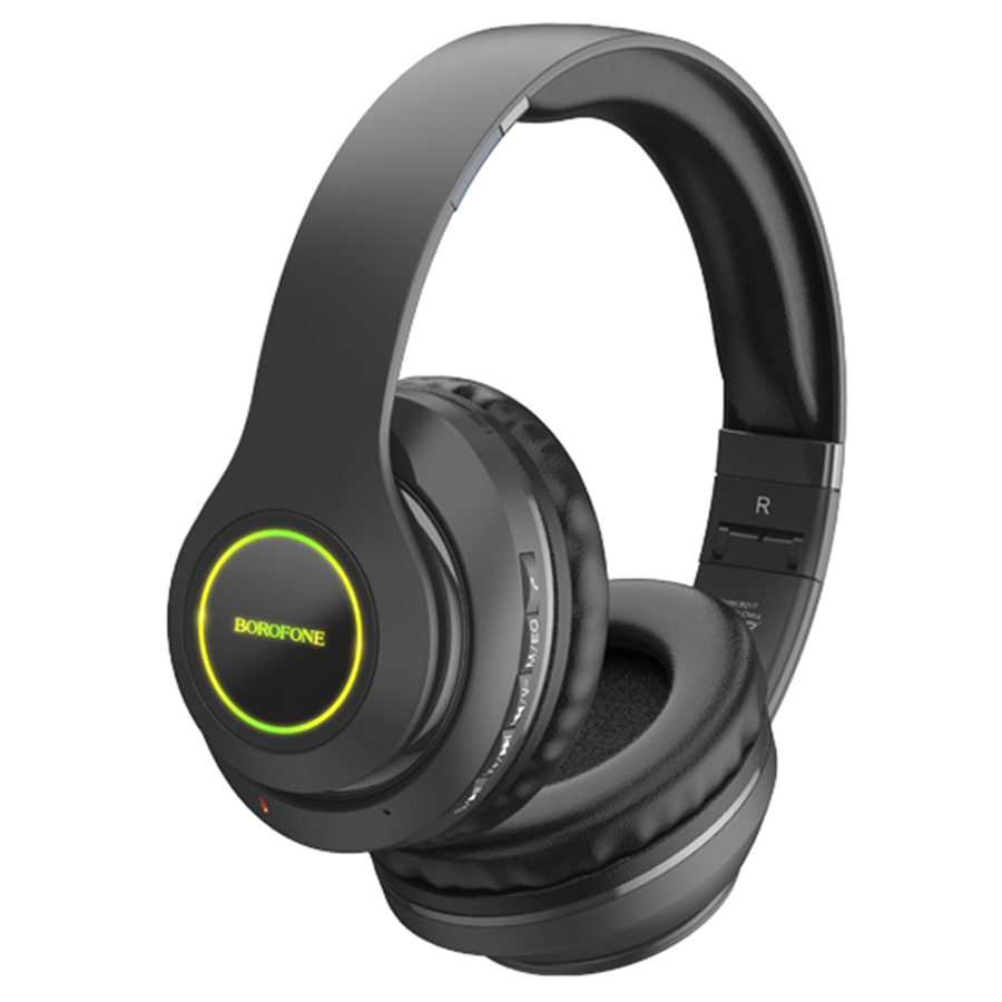 Беспроводные наушники накладные BOROFONE BO17 wireless, Bluetooth, черный фото