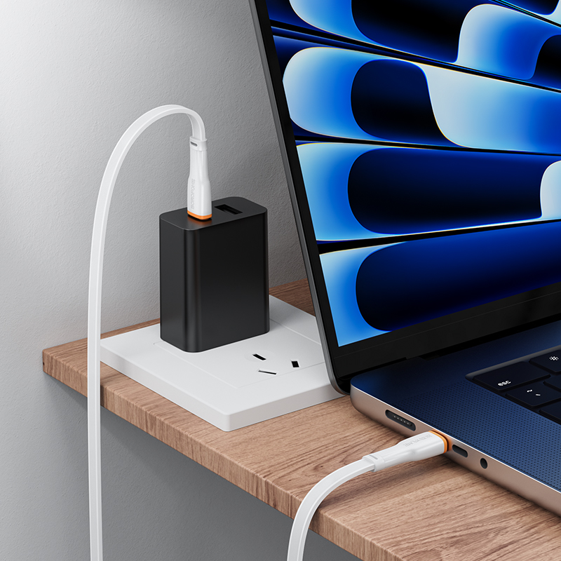 Кабель USB-C BOROFONE BX118 Esplendido Type-C - Type-C, 3A, 60W, 1 м, белый фото