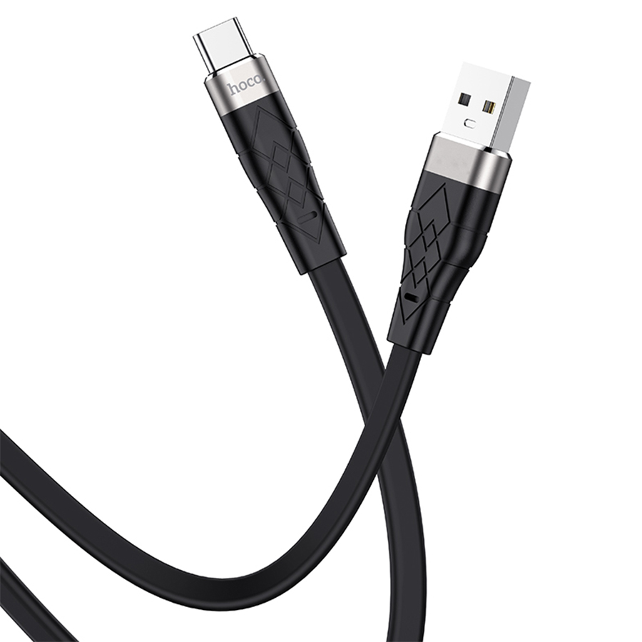 Кабель USB HOCO X53 Angel USB - Type-C, 2.4А, 1 м, черный фото