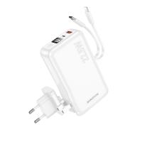 Портативный аккумулятор BOROFONE BJ39 Follower, 22.5W, 10000 мА⋅ч, белый фото