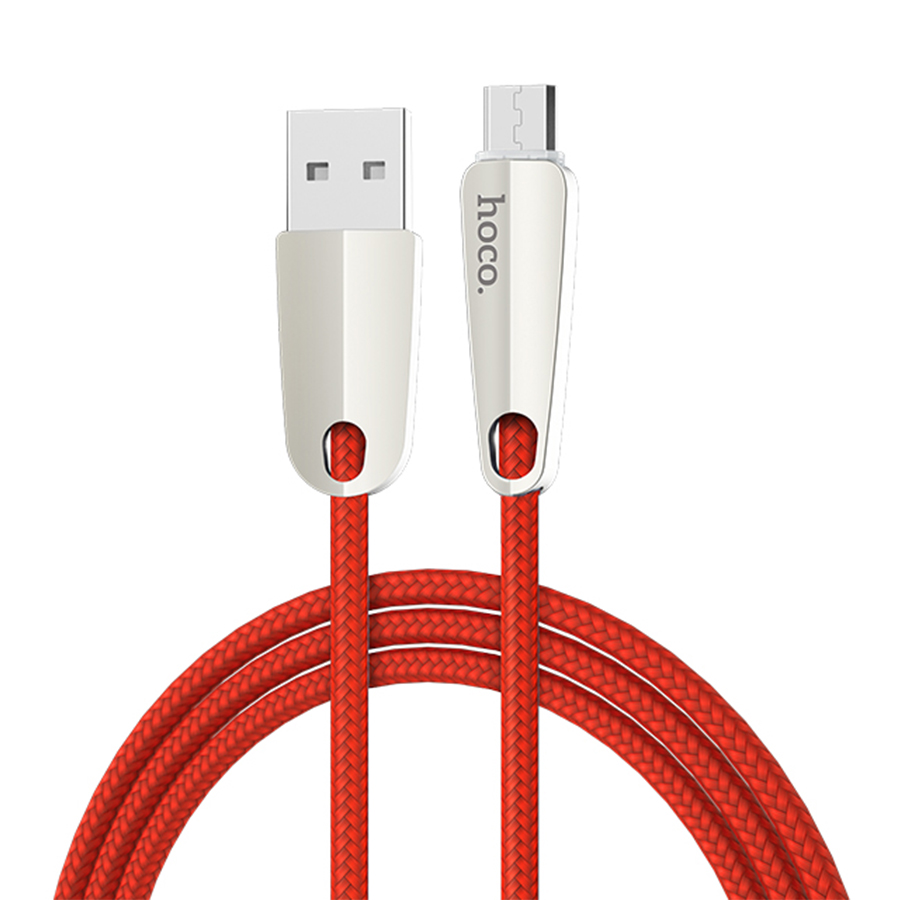 Кабель USB HOCO U35 Space shuttle USB - MicroUSB, 2.4А, 1.2 м, красный оптом недорого с доставкой Кабель USB HOCO U35 Space shuttle USB - MicroUSB, 2.4А, 1.2 м, красный фото