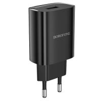 Сетевое зарядное устройство BOROFONE BN1 Innovative 1xUSB, 2.1A, черный фото