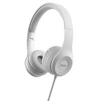 Проводные наушники HOCO W21 Graceful Charm, Jack 3.5mm, 1.2 м, серый фото