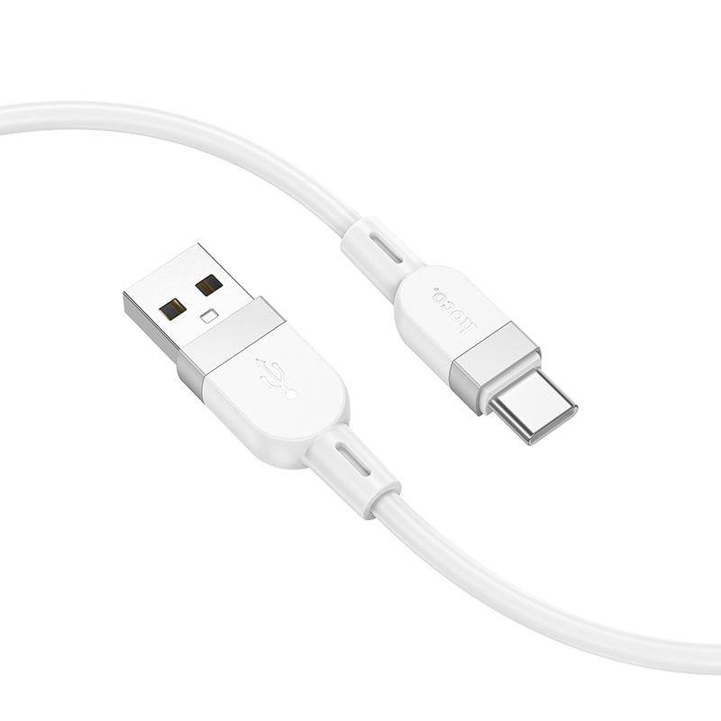 Кабель USB HOCO X109 Energy  USB - Type-C, 3A, 1 м, белый фото