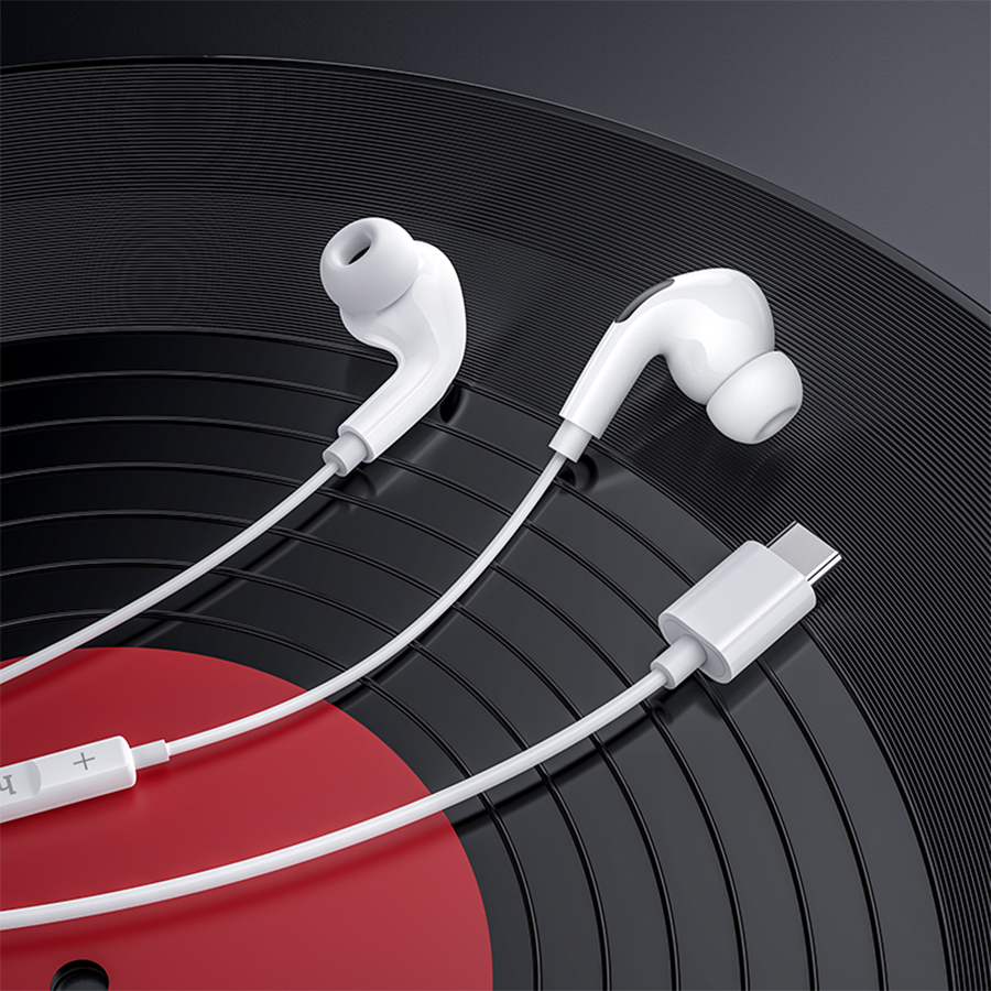 Наушники type c для iphone. Наушники Hoco с USB Type-c. Гарнитура Hoco Earphone m83 Type-c белый. Hoco eq06. M77 Original Series Earphones for Type-c display Set Black.