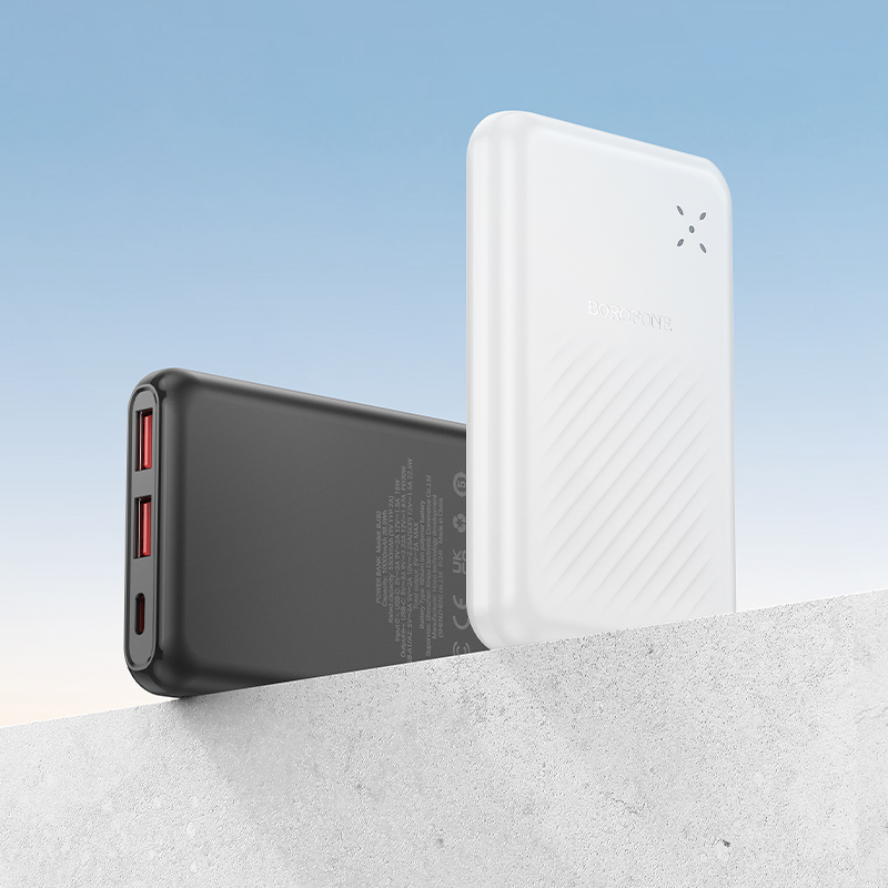 Портативный аккумулятор BOROFONE BJ30 Starlight, 22.5W, 10000 мА⋅ч, белый фото