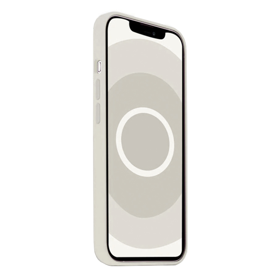 Чехол Silicone Case with MagSafe и Анимация цвета для iPhone 12/12 Pro 6.1", белый (3) фото