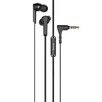 Проводные наушники HOCO M72 Admire, Jack 3.5mm, 1.2 м, черный фото
