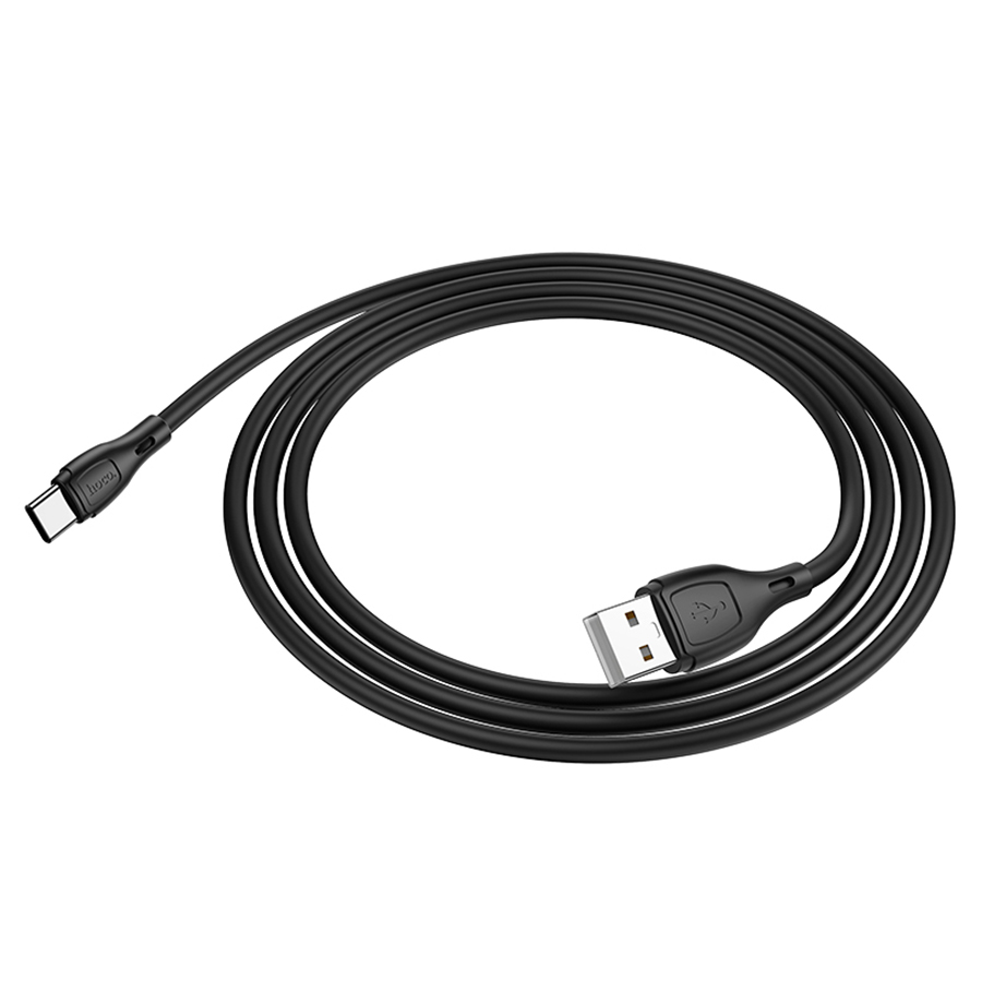 Кабель USB HOCO X61 Ultimate USB - Type-C, 3A, 1 м, черный фото