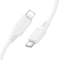 Кабель USB-C BOROFONE BX115 Lotto Type-C - Lightning, 27W, 1 м, белый фото