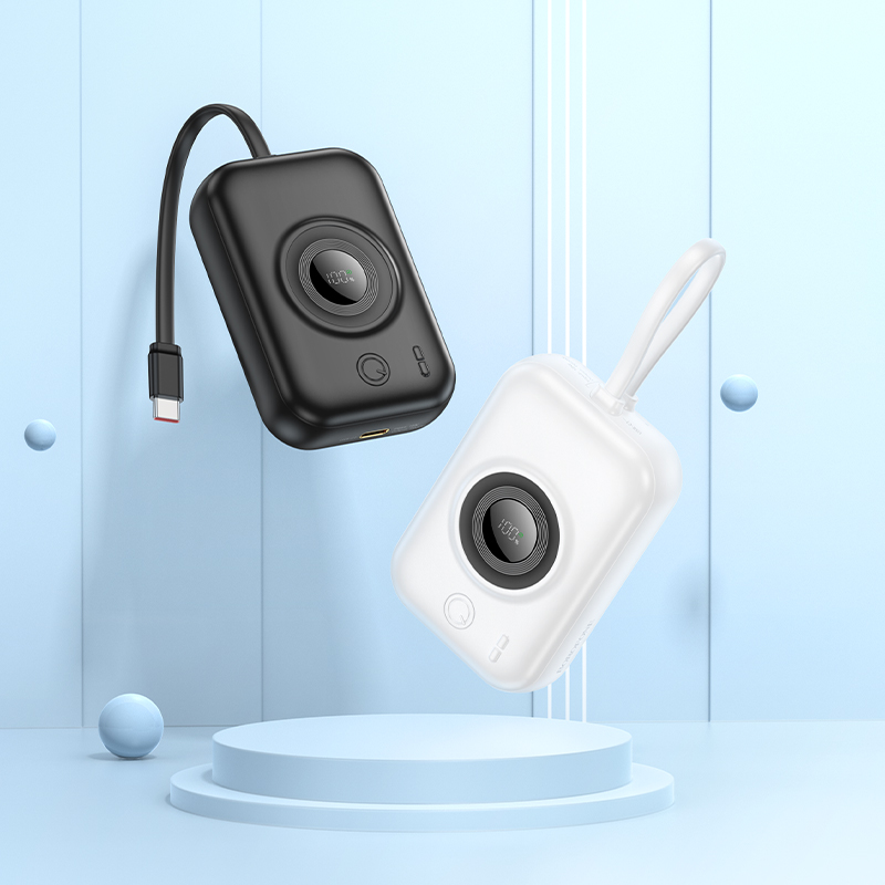 Портативный аккумулятор BOROFONE BJ68 Energy, 20W, 10000 мА⋅ч, белый фото