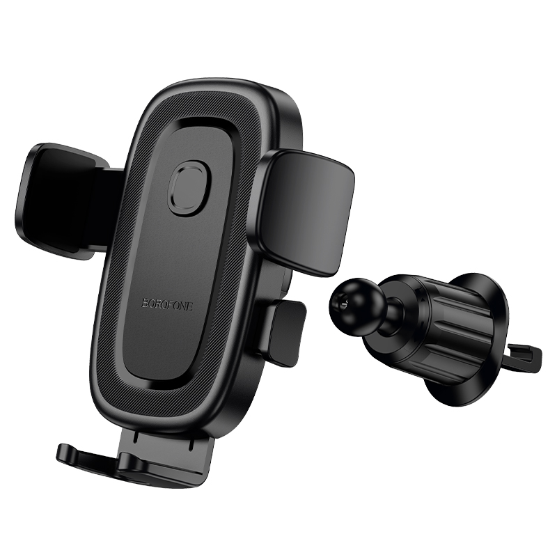 Автомобильный держатель BOROFONE BH131 Follower, зажимной, на воздуховод, черный фото