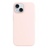 Чехол Silicone Case with MagSafe и Анимация цвета для iPhone 15 6.1", светло-розовый Light Pink (6) фото