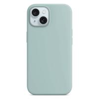 Чехол Silicone Case with MagSafe и Анимация цвета для iPhone 14 Plus 6.7", мятный (2) фото