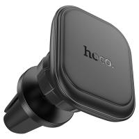 Автомобильный держатель HOCO H29 Brilliant, магнитный, на воздуховод, черный фото