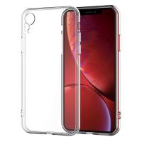 Чехол Clear Case силиконовый с защитой камеры для iPhone XR, прозрачный фото