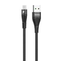 Кабель USB HOCO U53 4A Flash USB - MicroUSB, 4А, 1.2 м, черный оптом недорого с доставкой Кабель USB HOCO U53 4A Flash USB - MicroUSB, 4А, 1.2 м, черный фото