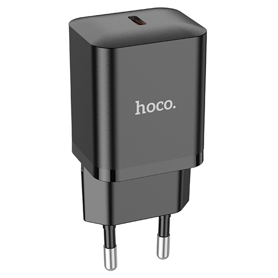 Сетевое зарядное устройство HOCO N27 Innovative 1xUSB-C, 20W, черный фото