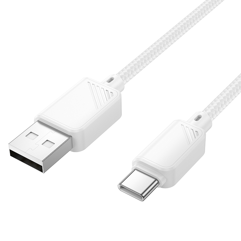 Кабель USB HOCO X113 Beneficio USB - Type-C, 3A, 1 м, белый фото