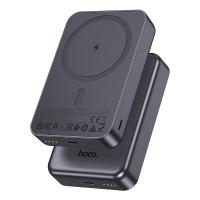 Портативный аккумулятор HOCO J160A Original, с беспроводной зарядкой, 20W, 10000 мА⋅ч, серый металлик фото