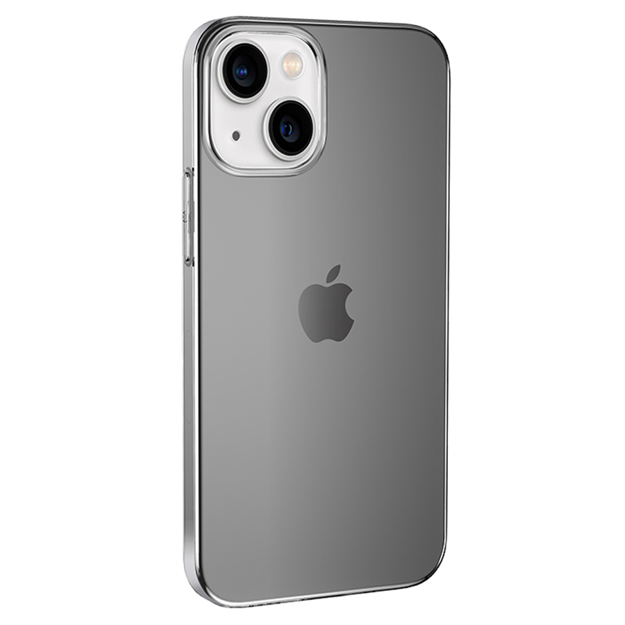 Чехол HOCO TPU Light Series для iPhone 14 Plus 6.7", темно-прозрачный фото