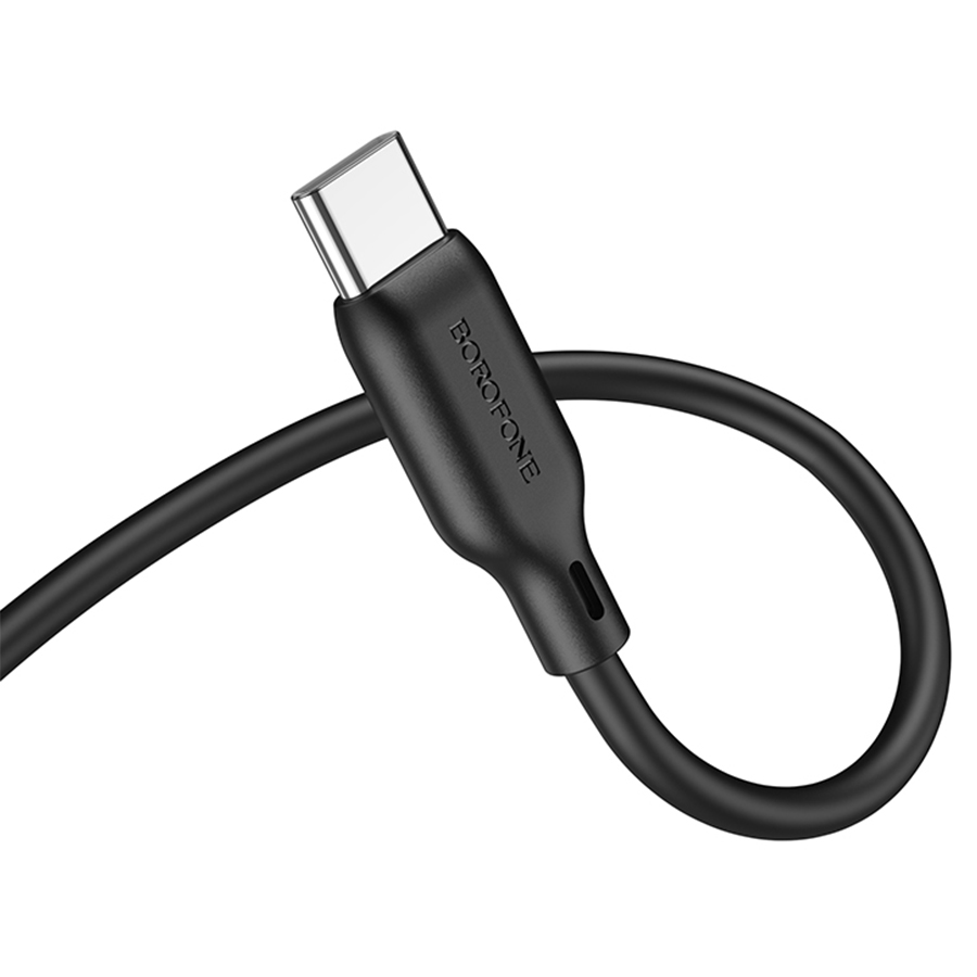 Аудиокабель BOROFONE BL18 AUX Jack 3,5 (m) - Type-C (m), 1 м, черный фото