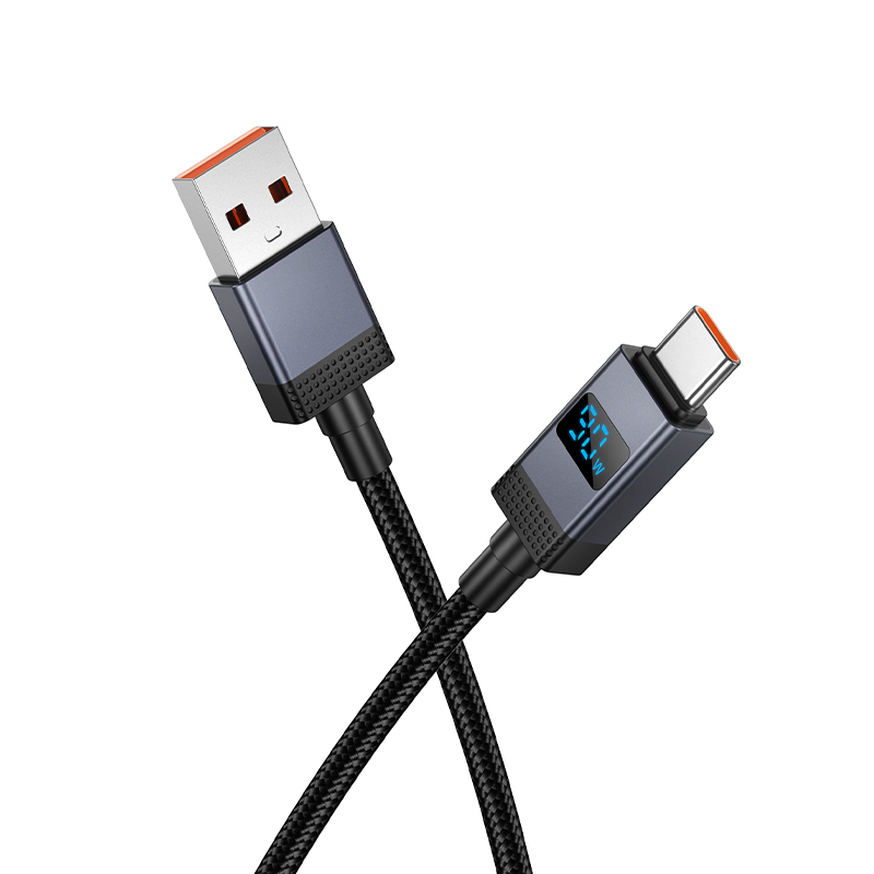 Кабель USB HOCO X118 Generous USB - Type-C, 5A, 1 м, черный фото