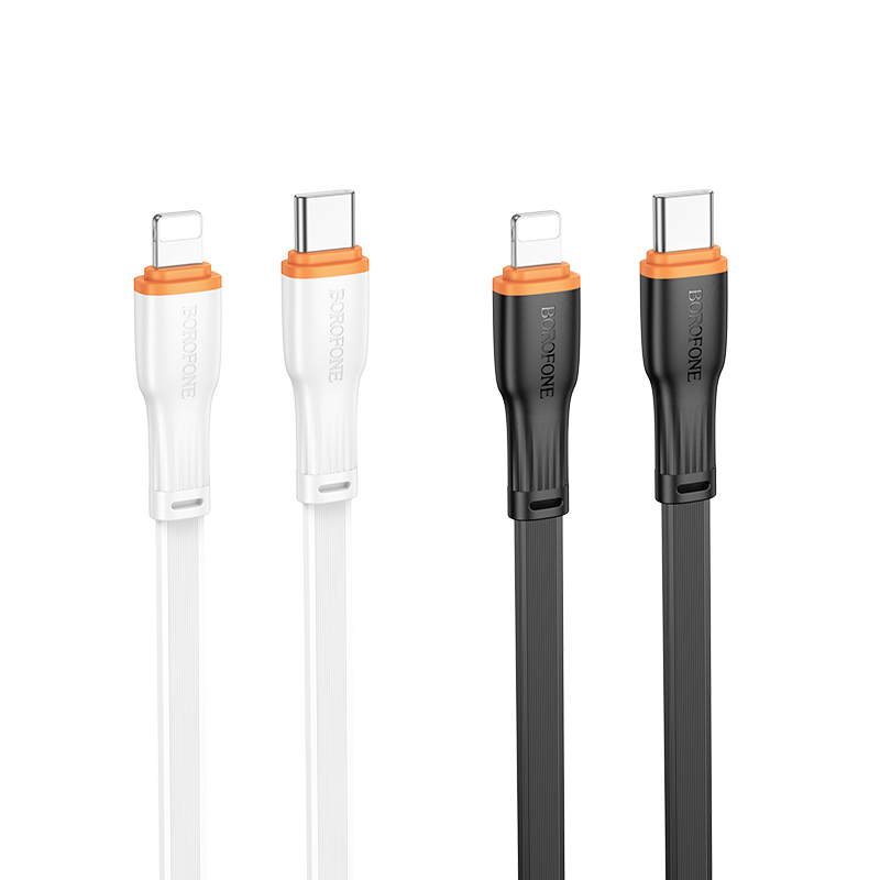 Кабель USB-C BOROFONE BX118 Esplendido Type-C - Lightning, 27W, 1 м, белый фото
