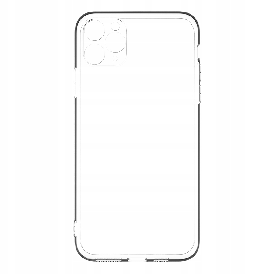 Чехол Clear Case силиконовый с защитой камеры для iPhone 11 Pro Max, прозрачный фото