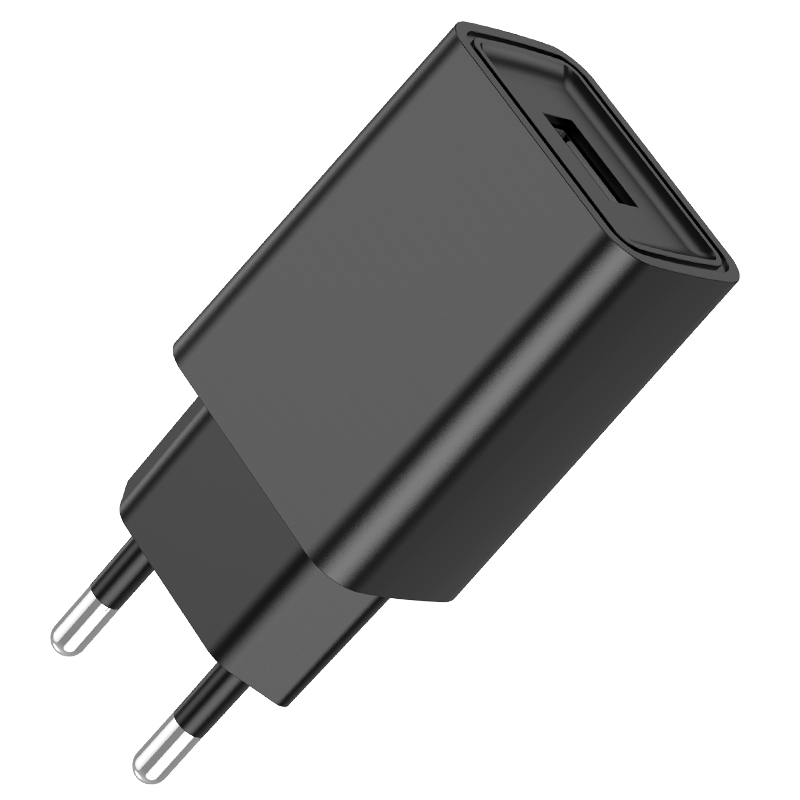 Сетевое зарядное устройство BOROFONE BA68A Glacier 1xUSB, 2.1A, черный фото