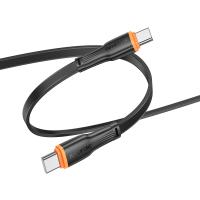 Кабель USB-C BOROFONE BX118 Esplendido Type-C - Type-C, 3A, 60W, 1 м, черный фото