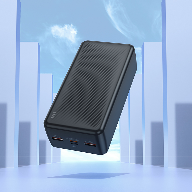 Портативный аккумулятор BOROFONE BJ56B Graceful, 22.5W, 30000 мА⋅ч, черный фото