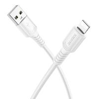 Кабель USB BOROFONE BX116 Certain USB - Lightning, 2.4А, 1 м, белый фото
