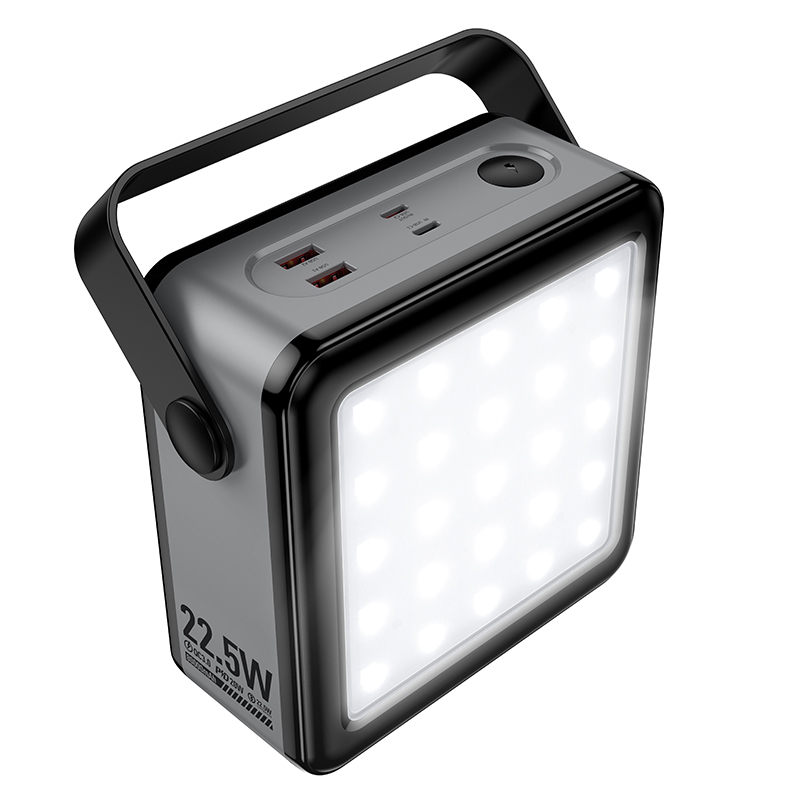 Портативный аккумулятор HOCO J161 Fully , 22.5W, 80000 мА⋅ч, серый металлик фото