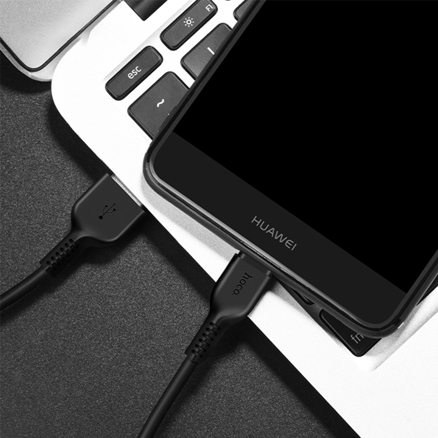 Кабель USB HOCO X13 Easy USB - Type-C, 2А, 1 м, черный фото