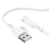 Кабель USB BOROFONE BX91 Symbol USB - Type-C, 3A, 1 м, белый фото
