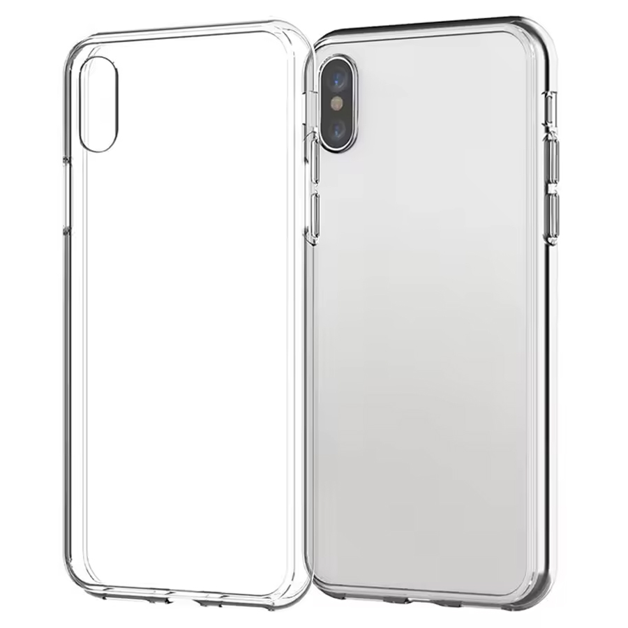Чехол Clear Case пластиковый для iPhone X/XS, прозрачный фото