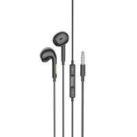 Проводные наушники HOCO M92 Plumelet, Jack 3.5mm, 1.2 м, черный фото