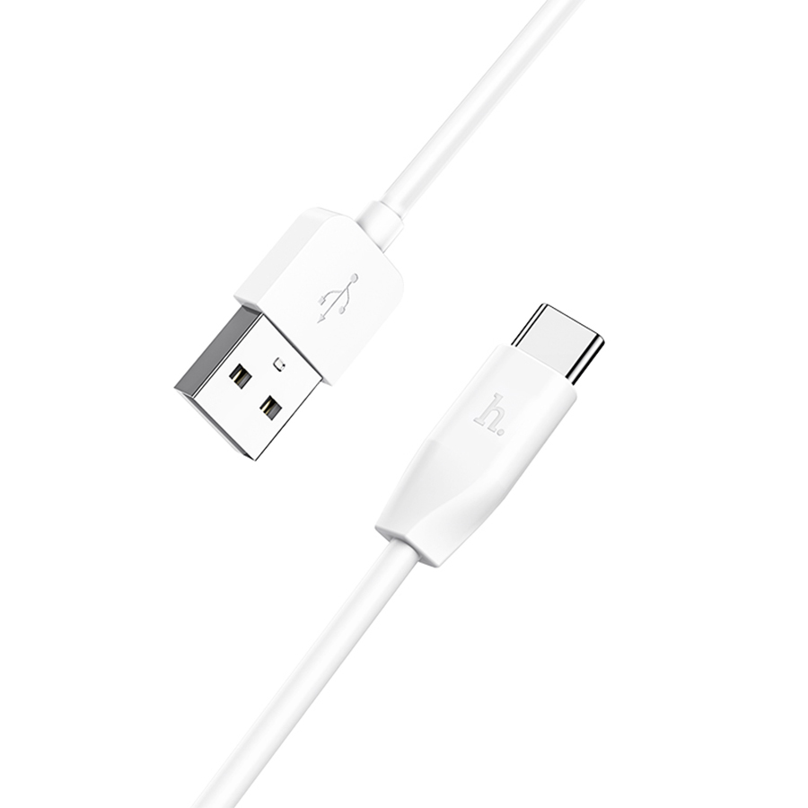 Кабель USB HOCO X1 Rapid USB - Type-C, 2.1А, 1 м, белый оптом недорого с доставкой Кабель USB HOCO X1 Rapid USB - Type-C, 2.1А, 1 м, белый фото