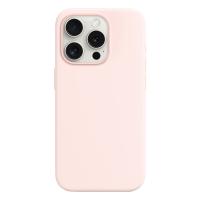 Чехол Silicone Case with MagSafe и Анимация цвета для iPhone 15 Pro 6.1", светло-розовый Light Pink (6) фото
