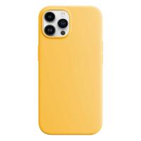 Чехол Silicone Case with MagSafe и Анимация цвета для iPhone 14 Pro Max 6.7", желтый (6) фото