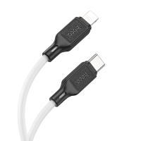 Кабель USB-C HOCO X90 Cool Type-C - Lightning, 20W, 1 м, белый фото