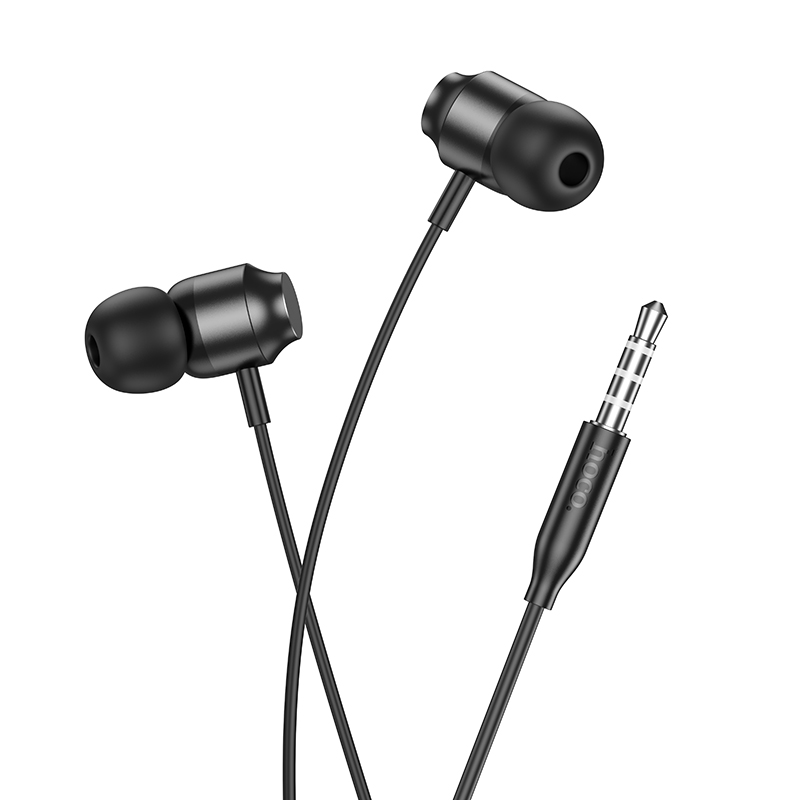 Проводные наушники HOCO M122 Power, Jack 3.5mm, 1.2 м, черный фото