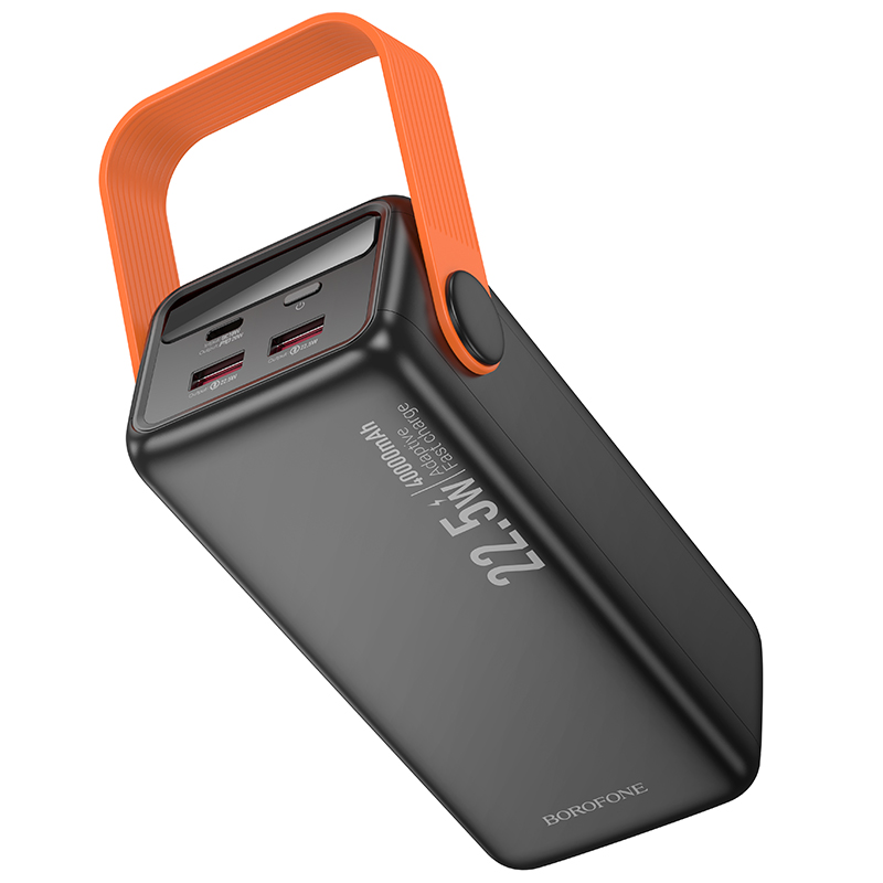 Портативный аккумулятор BOROFONE BJ66 Magnifico, 22.5W, 40000 мА⋅ч, черный фото