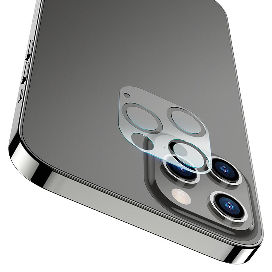 Защитная пленка на заднюю камеру HOCO V11 для iPhone 12 Pro Max 6.7", прозрачный фото