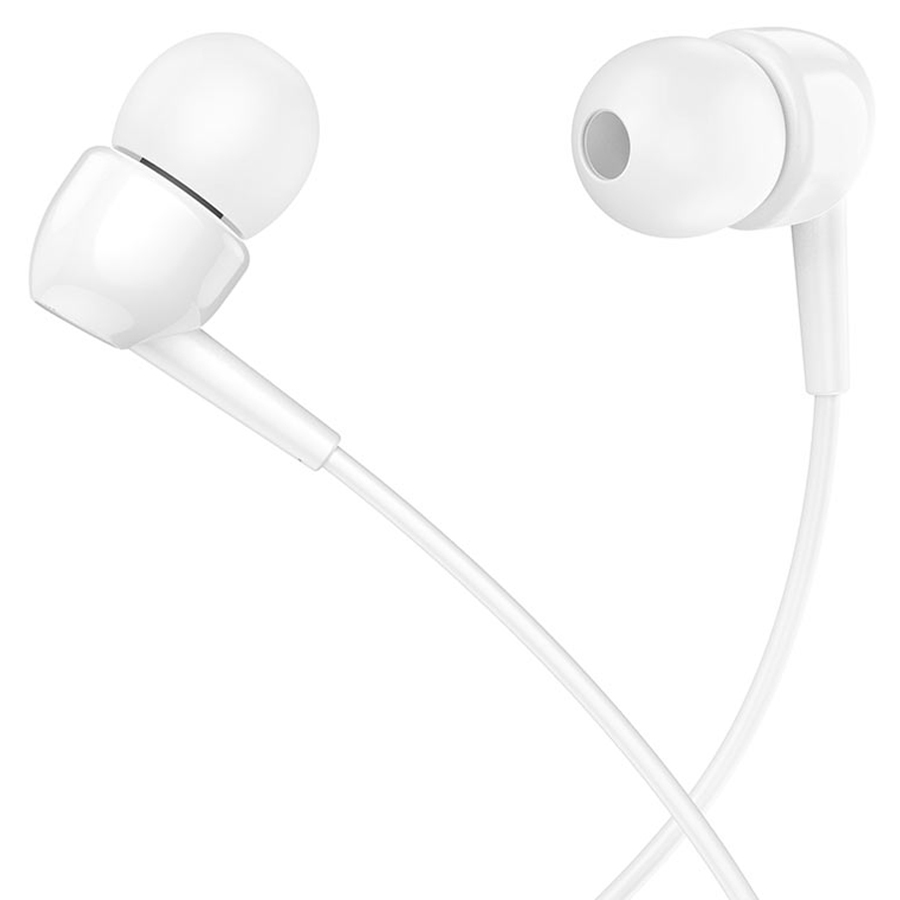 Проводные наушники HOCO M99 Celestial, Jack 3.5mm, 1.2 м, белый фото